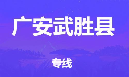 天津到广安武胜县物流专线-天津到广安武胜县货运公司-