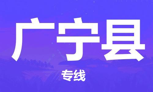 天津到广宁县物流公司|天津到广宁县物流专线|天津到广宁县货运专线