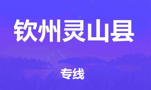 天津到钦州灵山县物流专线-天津到钦州灵山县货运公司-