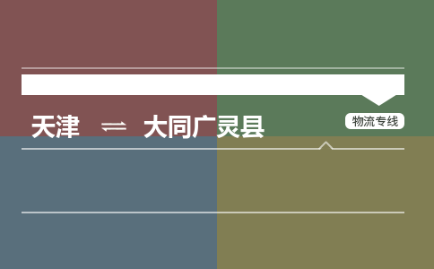 天津到大同广灵县物流专线-大同广灵县到天津货运公司-物流专线送货上门
