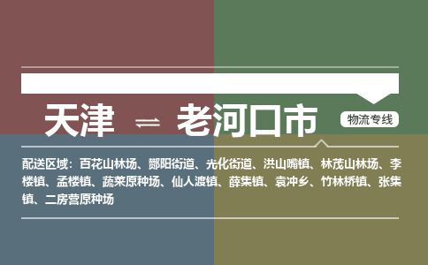 天津到老河口市货运公司_天津到老河口市物流货运专线