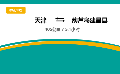 天津到葫芦岛建昌县物流专线-天津到葫芦岛建昌县货运公司-