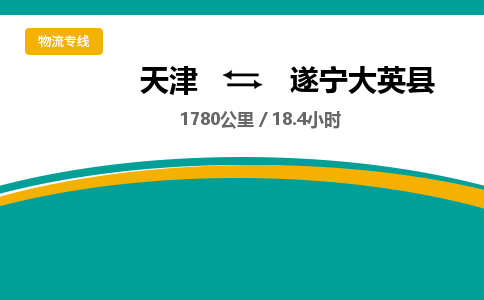 天津到遂宁大英县物流专线-遂宁大英县到天津货运公司-农业机械运输专线