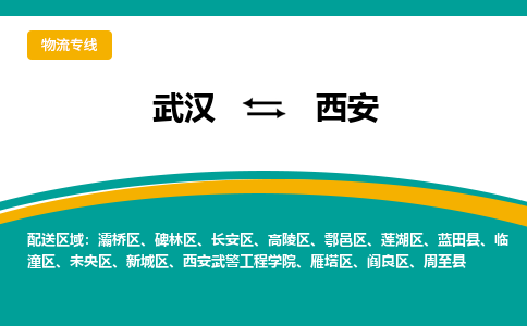 武汉至西安物流公司|武汉到西安货运专线