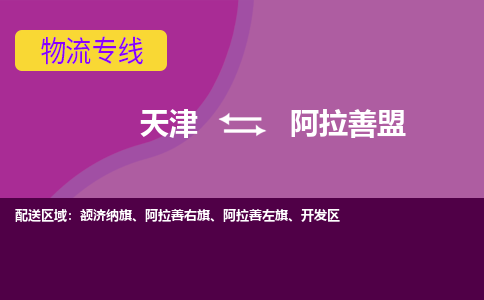 天津到阿拉善盟物流专线-天津到阿拉善盟货运公司-敬请来电