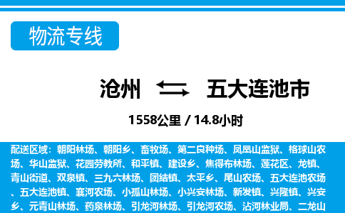 沧州到五大连池市货运公司直达物流专线_沧州到五大连池市物流公司回程车配货